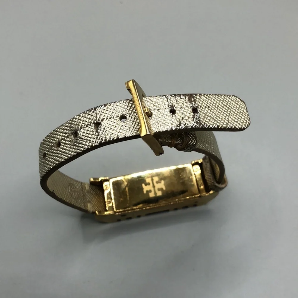 Tory Burch fit bit leather band bracelet.